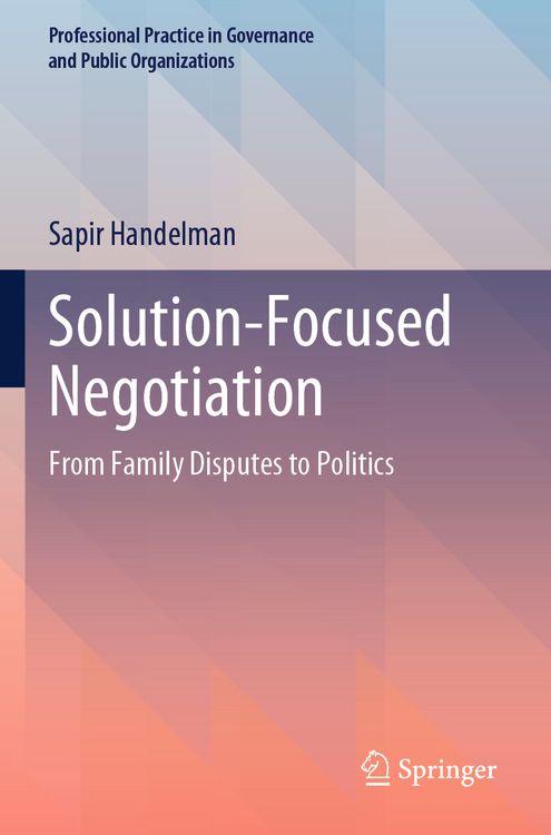 Produktbild: Solution-Focused Negotiation