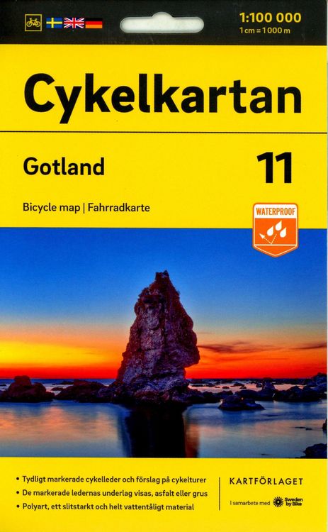 Produktbild: Cykelkartan Blad 11 Gotland 1:100000