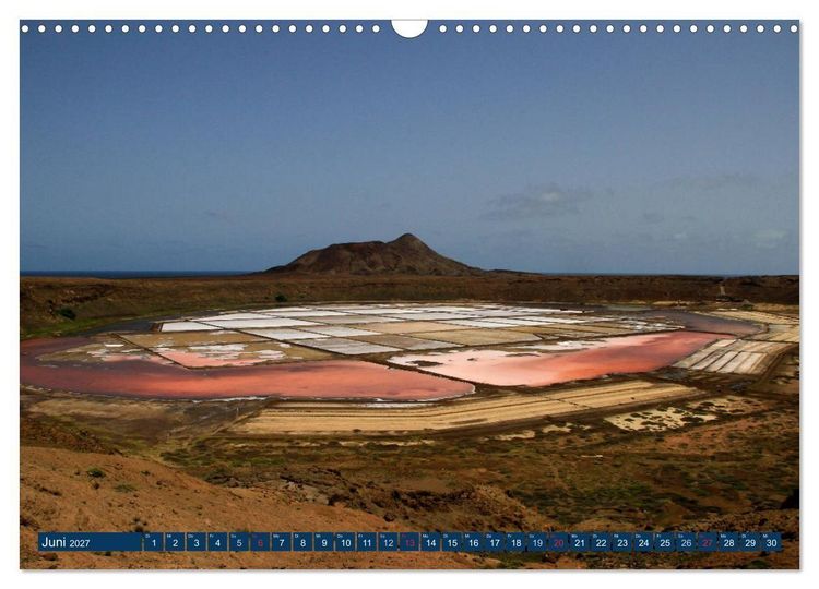 Produktbild: SAL - Kapverdische Insel (Wandkalender 2027 DIN A3 quer), CALVENDO Monatskalender