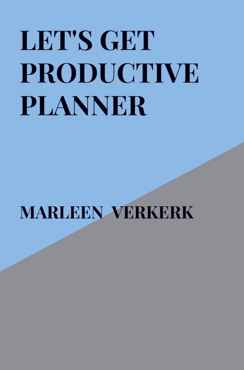 Produktbild: Let's Get Productive Planner