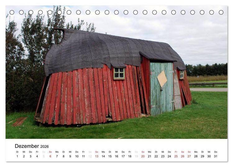Produktbild: D&auml;nemark - Unterwegs in J&uuml;tland (Tischkalender 2026 DIN A5 quer), CALVENDO Monatskalender