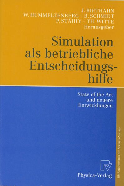 Produktbild: Simulation als betriebliche Entscheidungshilfe