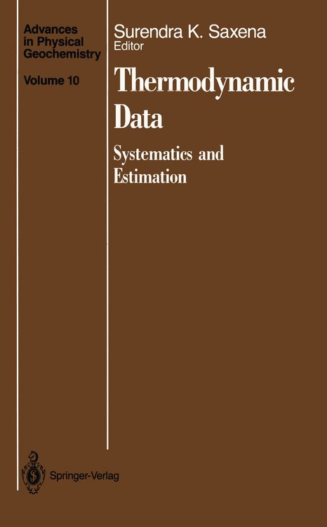 Produktbild: Thermodynamic Data