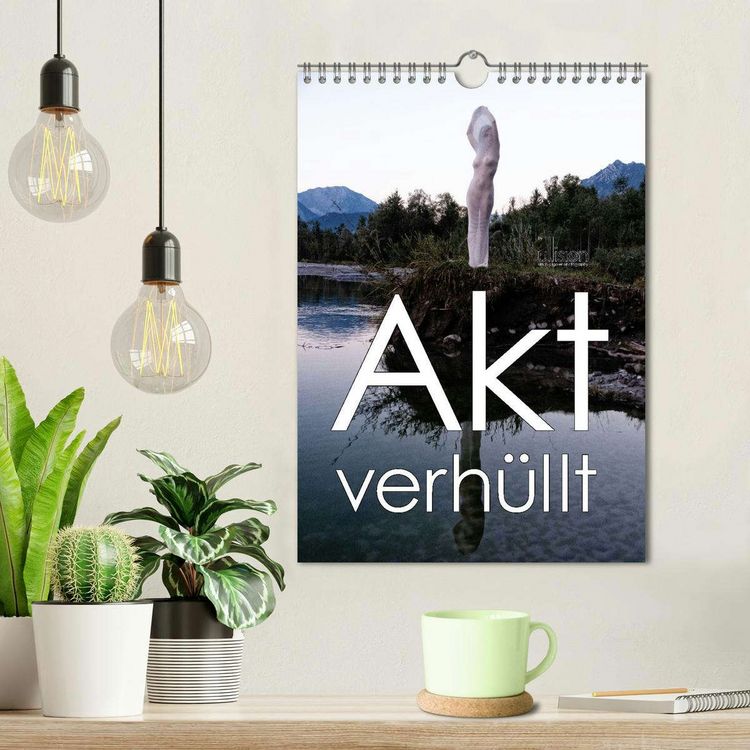 Produktbild: Akt verh&uuml;llt (Wandkalender 2026 DIN A4 hoch), CALVENDO Monatskalender