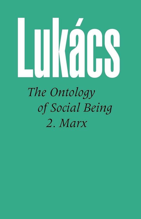 Produktbild: Ontology of Social Being, Volume 2 Marx