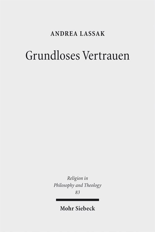 Produktbild: Grundloses Vertrauen