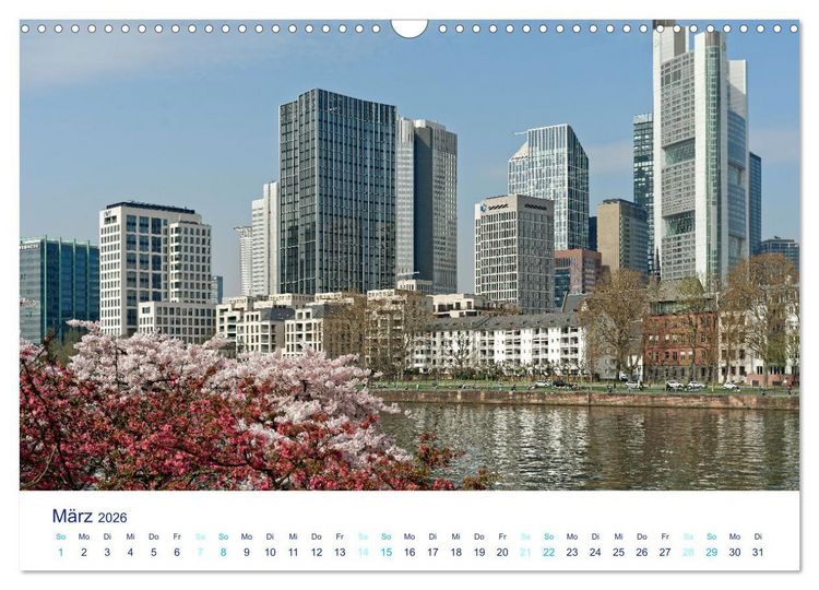 Produktbild: Fabelhaftes Frankfurt am Main (Wandkalender 2026 DIN A3 quer), CALVENDO Monatskalender