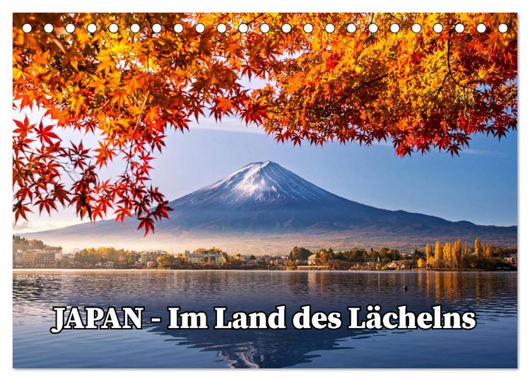 Produktbild: JAPAN - Im Land des L&auml;chelns (Tischkalender 2026 DIN A5 quer), CALVENDO Monatskalender