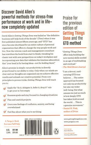 Produktbild: Getting Things Done