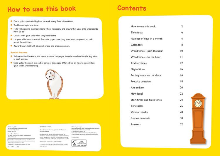 Produktbild: Telling the Time Ages 7-9