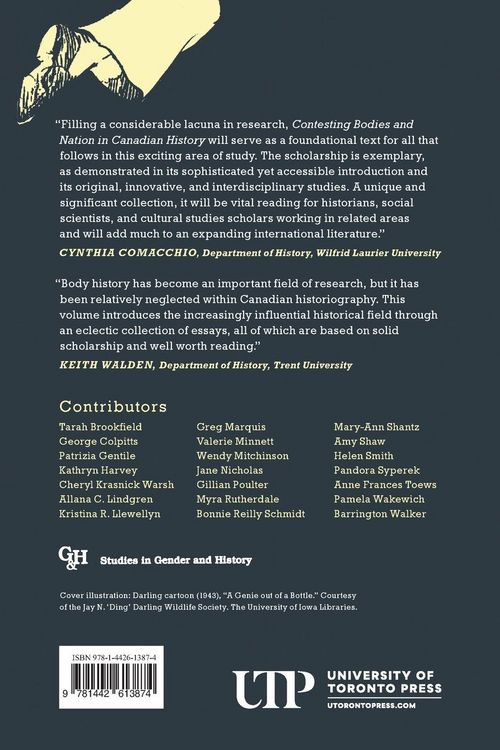 Produktbild: Contesting Bodies and Nation in Canadian History