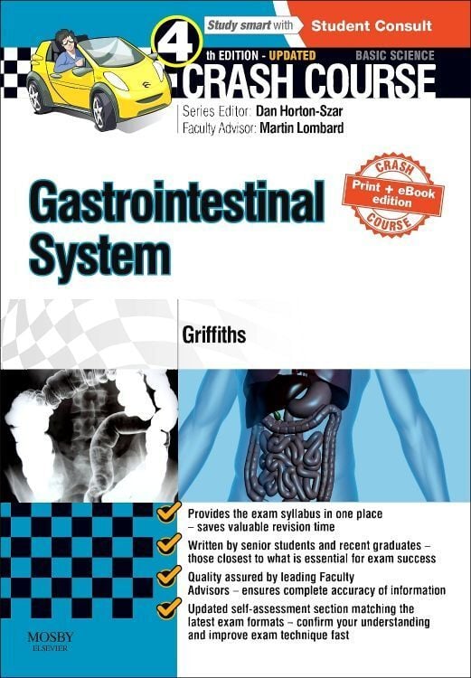 Produktbild: Griffiths, M: Crash Course Gastrointestinal System Updated P