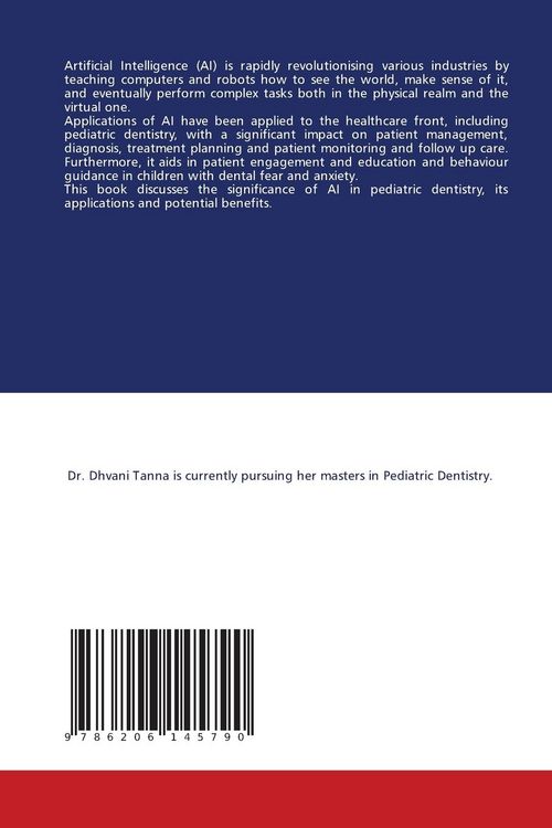 Produktbild: Artificial Intelligence in Pediatric Dentistry