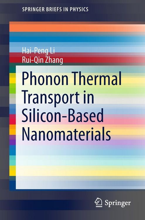 Produktbild: Phonon Thermal Transport in Silicon-Based Nanomaterials