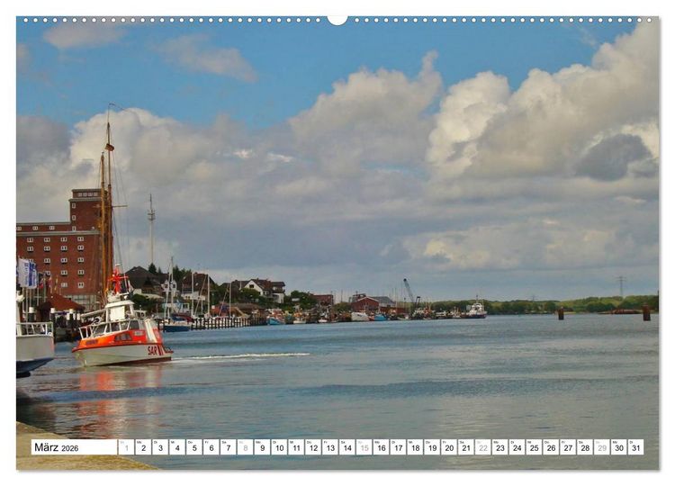Produktbild: Die Ostsee - von Schleswig nach Gl&uuml;cksburg (Wandkalender 2026 DIN A2 quer), CALVENDO Monatskalender