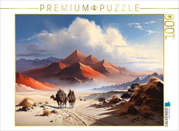 Produktbild: CALVENDO Puzzle In der W&uuml;ste | 1000 Teile Lege-Gr&ouml;&szlig;e 64x48cm Foto-Puzzle f&uuml;r gl&uuml;ckliche Stunden