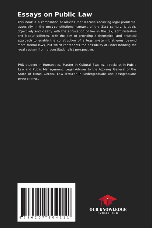Produktbild: Essays on Public Law