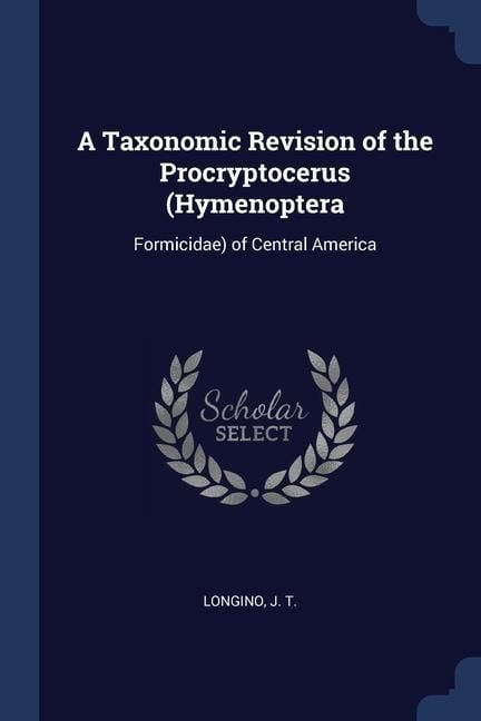 Produktbild: A Taxonomic Revision of the Procryptocerus (Hymenoptera