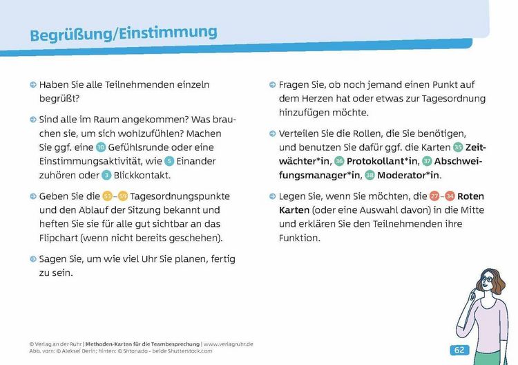 Produktbild: Methoden-Karten f&uuml;r die Teambesprechung