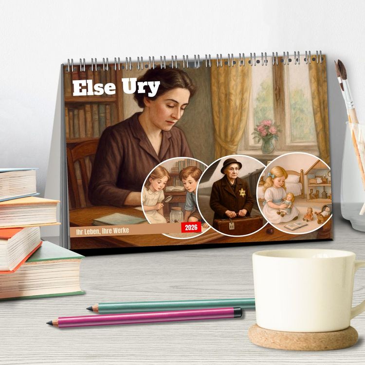Produktbild: Else Ury (Tischkalender 2026 DIN A5 quer), CALVENDO Monatskalender
