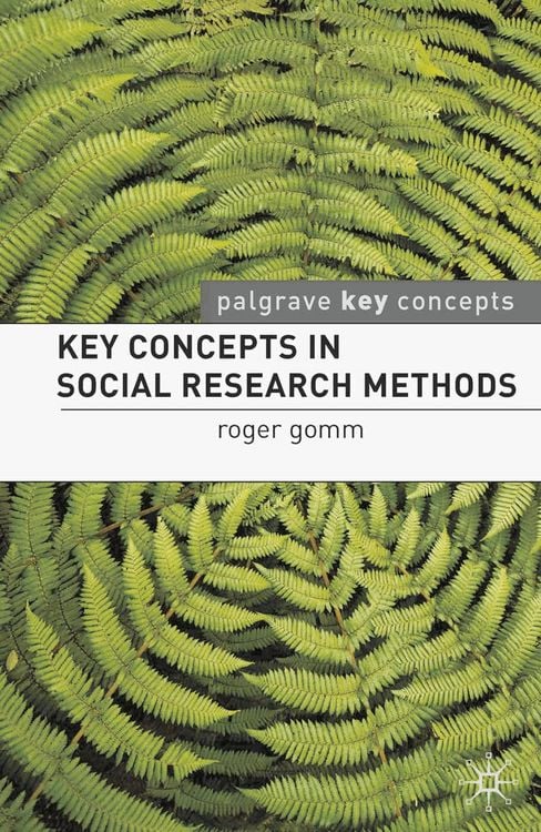 Produktbild: Key Concepts in Social Research Methods