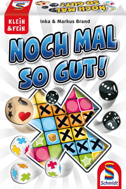 Produktbild: Schmidt 49365 - Klein & Fein, Noch mal so gut!, W&uuml;rfelspiel