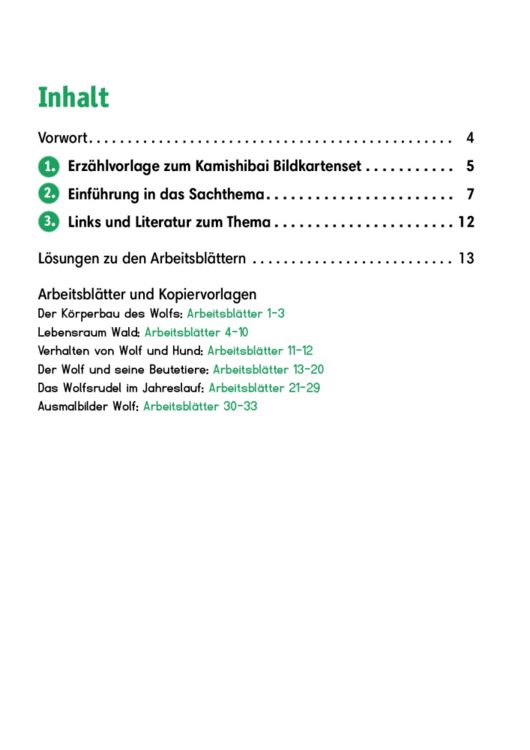 Produktbild: Arbeitsmaterial Grundschule. Sachunterricht: Der Wolf.