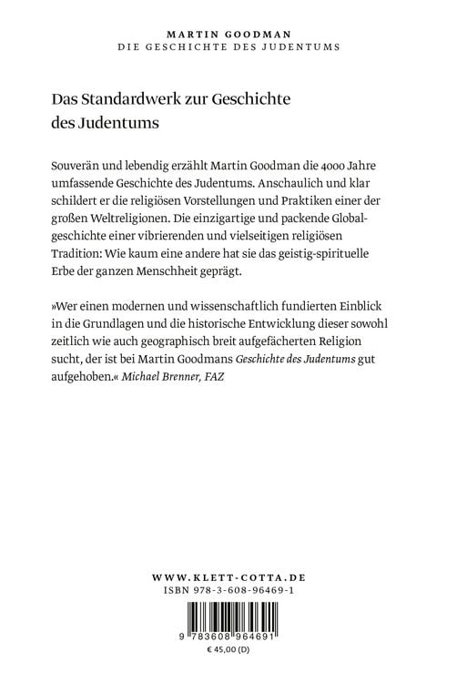 Produktbild: Die Geschichte des Judentums