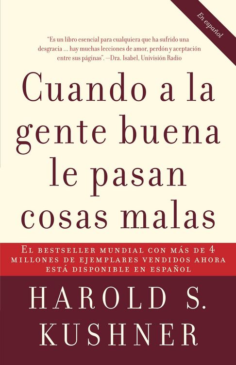 Produktbild: Cuando a la Gente Buena Le Pasan Cosas Malas / When Bad Things Happen to Good People