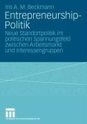 Produktbild: Entrepreneurship-Politik