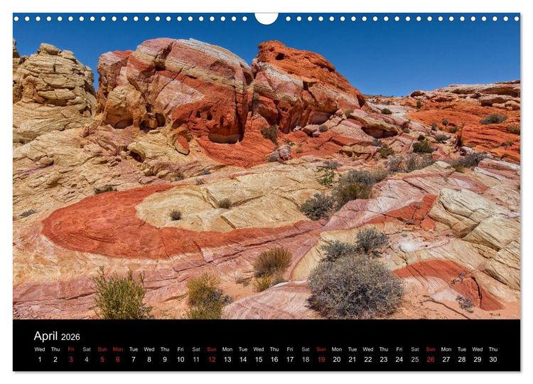 Produktbild: USA Nature Deluxe (Wall Calendar 2026 DIN A3 landscape), CALVENDO 12 Month Wall Calendar