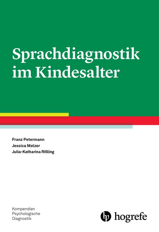 Produktbild: Sprachdiagnostik im Kindesalter