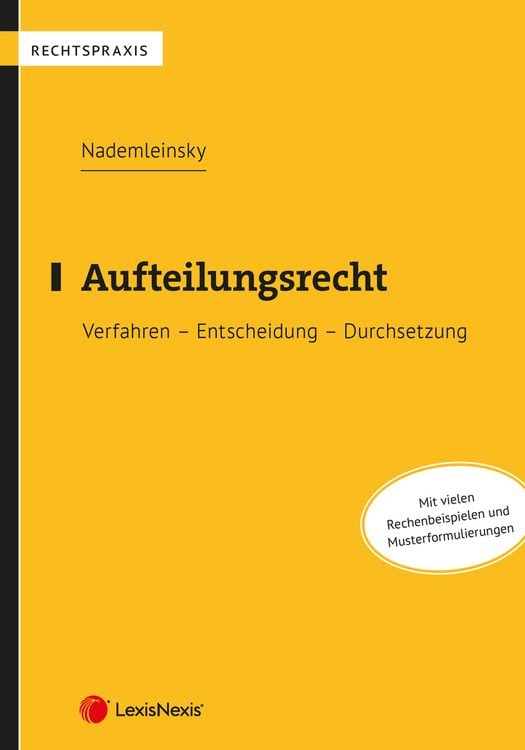Produktbild: Aufteilungsrecht