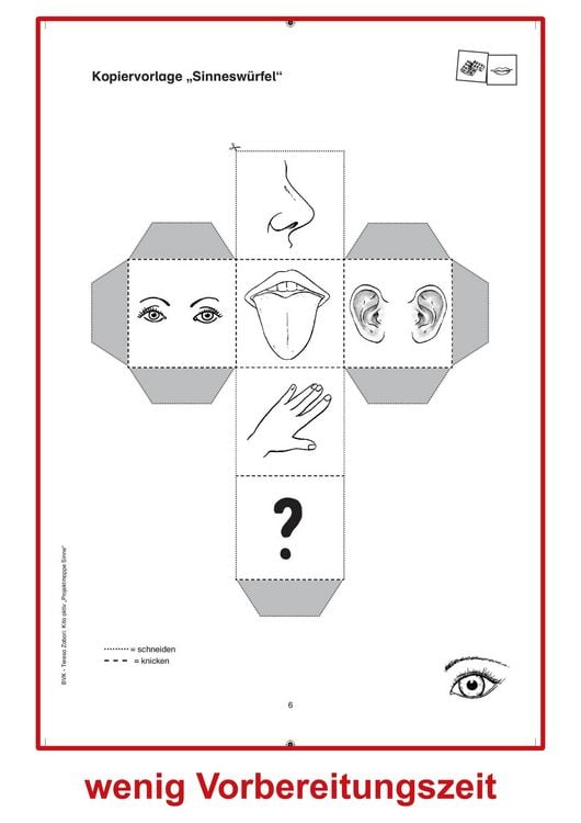 Produktbild: Kita aktiv Projektmappe Sinne