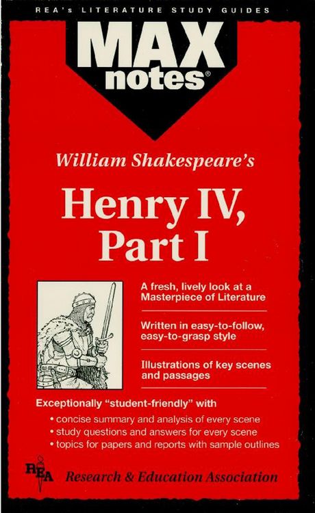 Produktbild: Henry IV, Part I (MAXNotes Literature Guides)