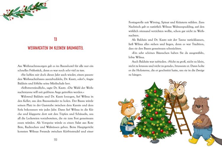 Produktbild: Wilma Walnuss - Winter und Weihnachten im kleinen Baumhotel, Band 3