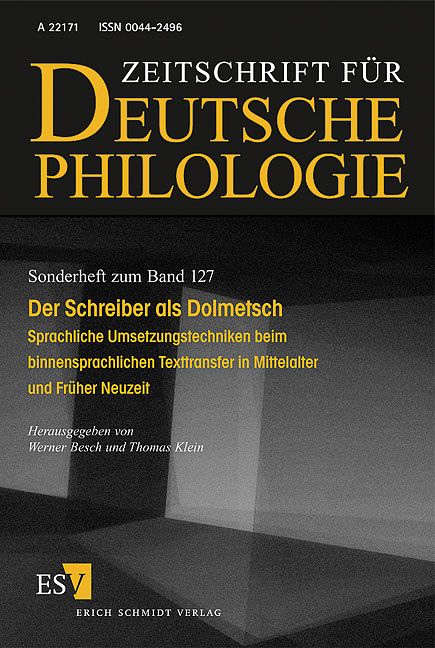 Produktbild: Der Schreiber als Dolmetsch