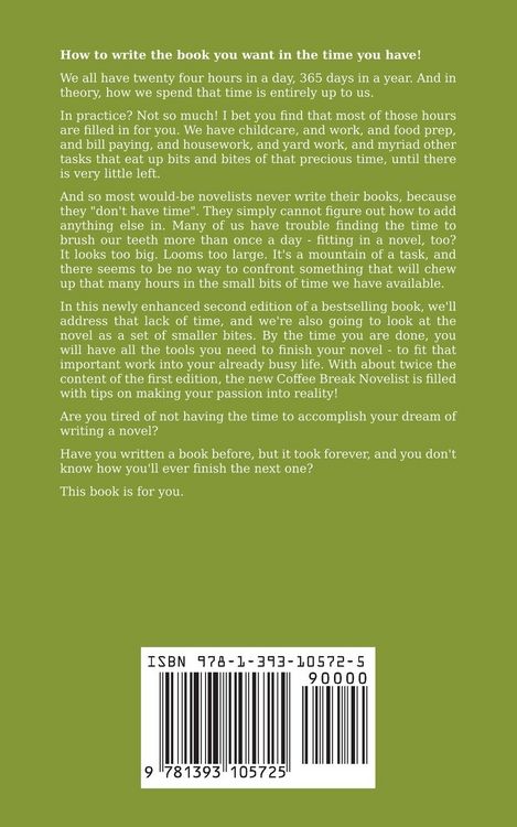 Produktbild: The Coffee Break Novelist