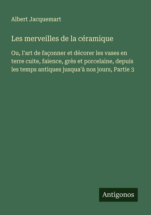 Produktbild: Les merveilles de la c&eacute;ramique