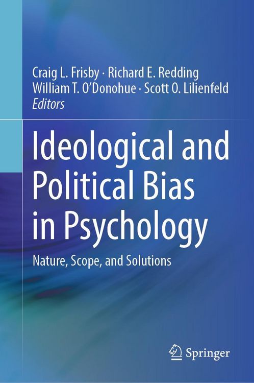 Produktbild: Ideological and Political Bias in Psychology