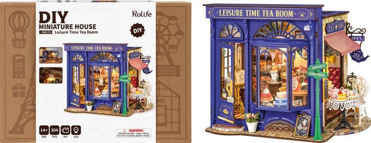 Produktbild: Modellbausatz 'Leisure Time Tea Room'