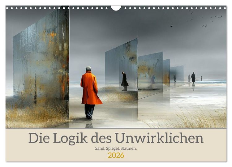 Produktbild: Die Logik des Unwirklichen (Wandkalender 2026 DIN A3 quer), CALVENDO Monatskalender