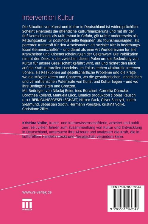 Produktbild: Intervention Kultur