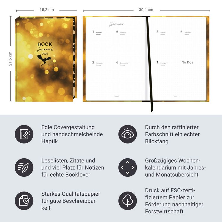 Produktbild: Fantasy Book Journal 2026