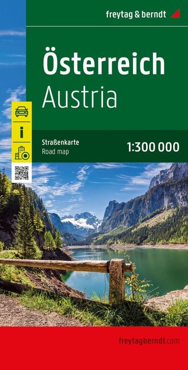 Produktbild: Österreich, Straßenkarte 1:300.000, freytag & berndt