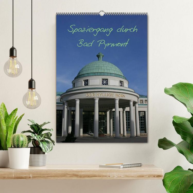 Produktbild: Spaziergang durch Bad Pyrmont (Wandkalender 2027 DIN A2 hoch), CALVENDO Monatskalender