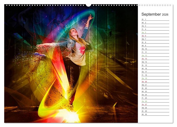 Produktbild: HipHopDance (hochwertiger Premium Wandkalender 2026 DIN A2 quer), Kunstdruck in Hochglanz
