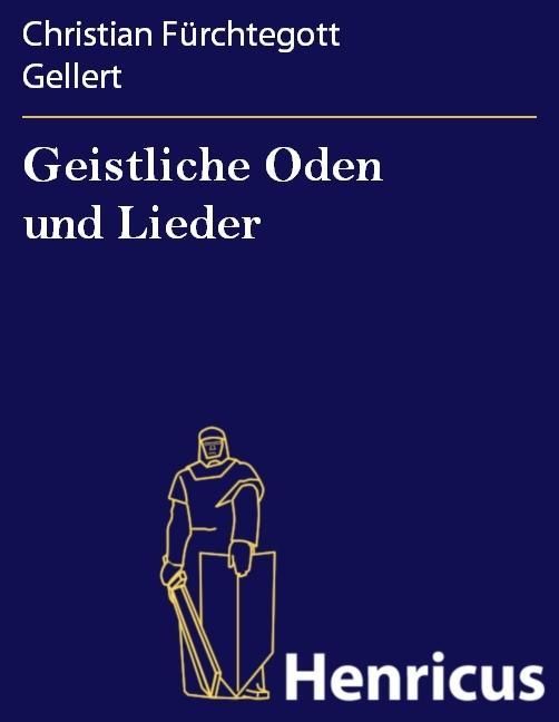 Produktbild: Geistliche Oden und Lieder