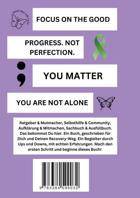 Produktbild: About Recovery: Good Days Will Come