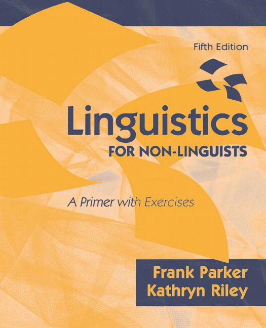 Produktbild: Linguistics for Non-Linguists: A Primer with Exercises